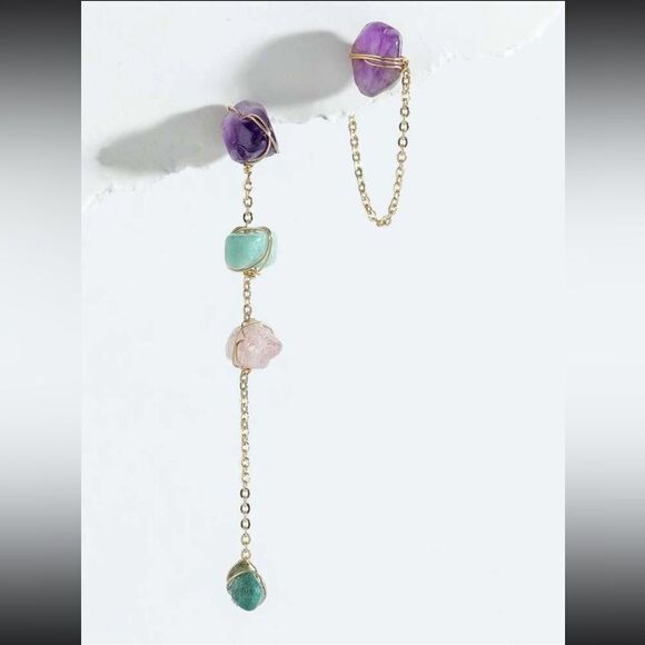 Anthropologie Jewelry - Bohemian drop earrings N523